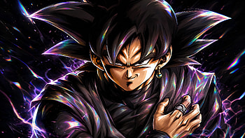 Shadow Saiyan: Black Goku HD wallpaper