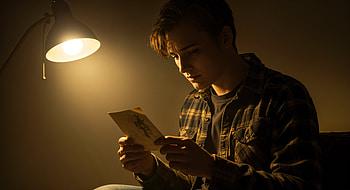 Inspiring Moments: A Ultra Experience, inspiration, young man, reading, dim lighting HD wallpaper