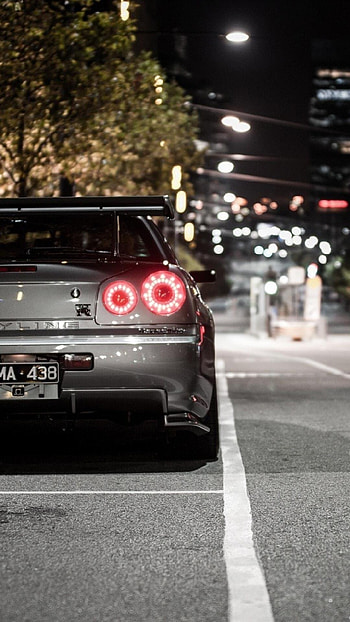 Mobile , Nissan Skyline, backgrounds, Automotive artistry HD phone wallpaper