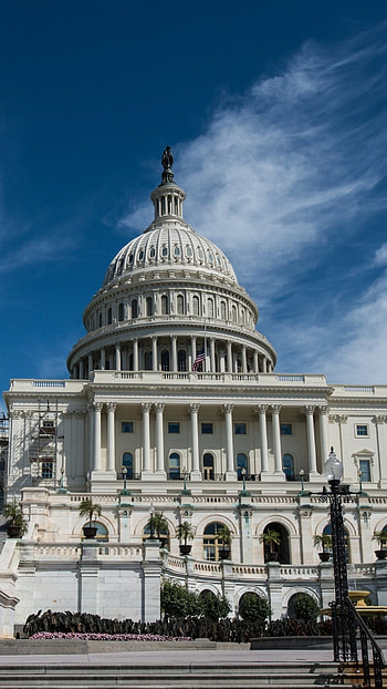Capitol Hill, White House, Architecture, Man-made HD phone wallpaper