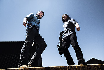 The Walking Dead, Daryl Dixon, Tv Show, Andrew Lincoln, Norman Reedus, Rick Grimes HD wallpaper