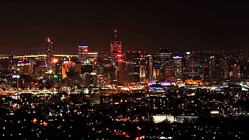 City Lights, Cities, Sky, Night, City, View From Above, Skyscrapers HD wallpaper