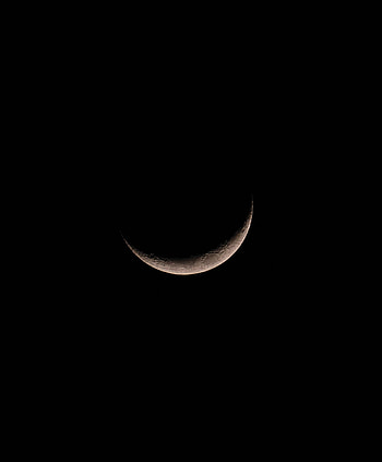 Universe, Moon, Dark, Month HD phone wallpaper