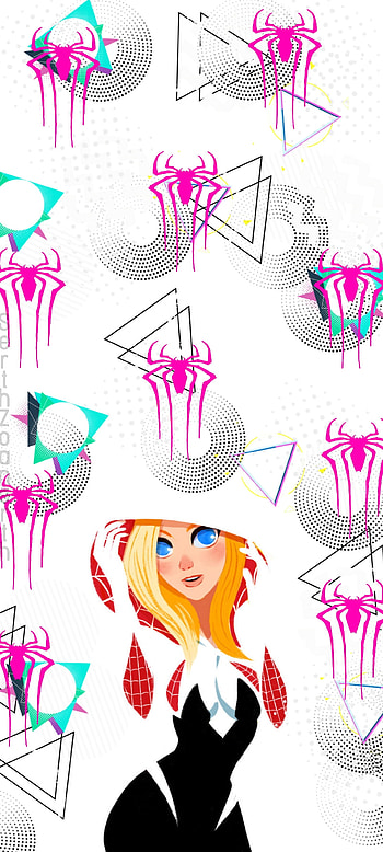 Spider-Gwen, Art, Héroes, Marvel HD phone wallpaper