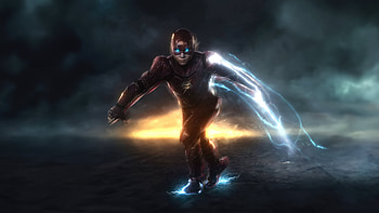 The Flash Electrifying Speed, flash, superheroes, artwork, artist, digital-art, artist HD wallpaper