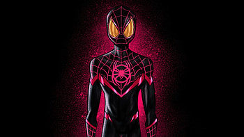 Miles Morales Vs The World, miles-morales, spiderman, superheroes, artwork, art, digital-art, artstation HD wallpaper