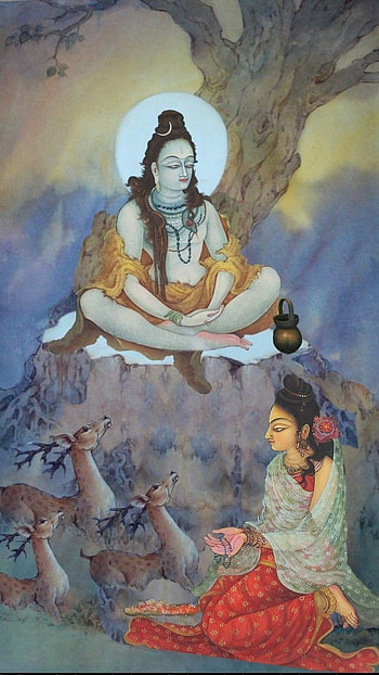 Lord Shiva Live, Hindu Mythology, Painting HD phone wallpaper