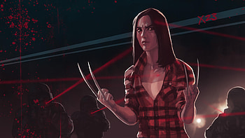 X23 Digital Art, x23, superheroes, deviantart HD wallpaper