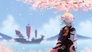 Kaedehara Kazuha (Genshin Impact), video game, Genshin Impact HD wallpaper