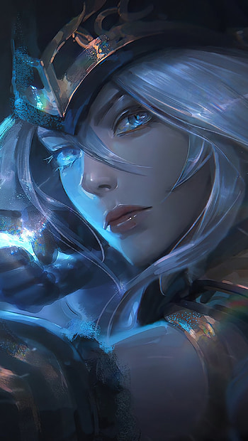 Ashe, League of Legends, Ultra , Epic battles HD phone wallpaper