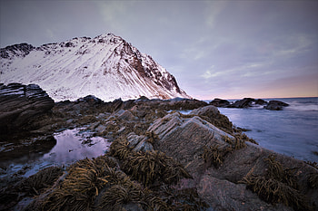 Snock Rocks Mountainscape Landscape , snow, rocks, mountains, landscape, nature HD wallpaper