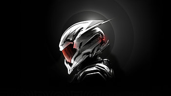 Cybernetic Scifi Soldier Helmet, scifi, cyberpunk, helmet, artist, artwork, digital-art, behance HD wallpaper