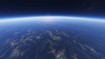 Earth Horizon HD wallpaper