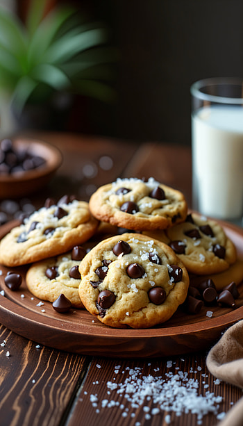Delightful Chocolate Chip Cookie, cookie, dessert HD phone wallpaper