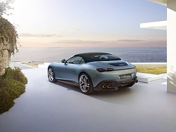 Ferrari Roma Spider, vehicle, Ferrari Roma HD wallpaper