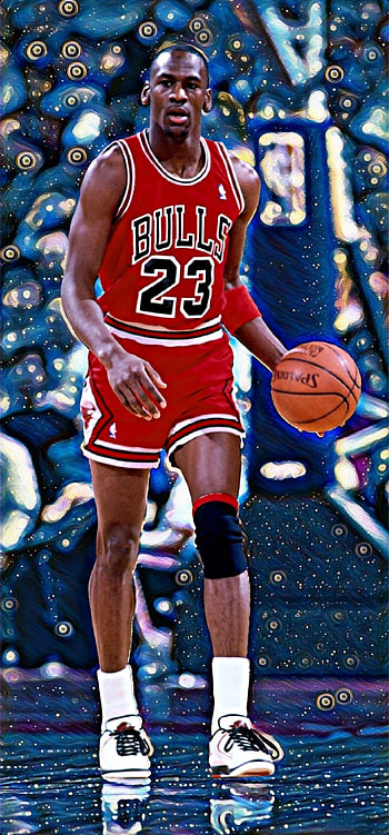 Michael Jordan, 23, Art, Legend, sports, Chicago, Basketball, NBA, Colors, Bulls, , champion HD phone wallpaper