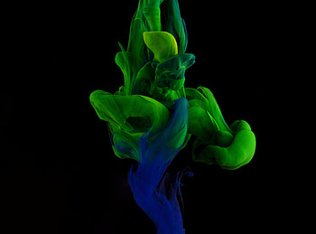 Macro, Liquid, Ink, Clot HD wallpaper