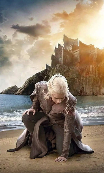 Game of thrones, House targaryan, Daenerys Targaryen, Dragons, Castle, DragonStone HD phone wallpaper