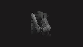 Clash Of Clans Barbarian HD wallpaper