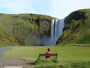 Landscape, Nature, Waterfalls HD wallpaper