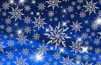 Holidays, Winter, Art, New Year, Snowflakes, Christmas HD wallpaper