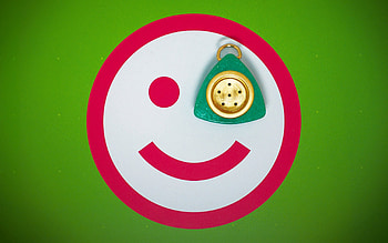 Miscellanea, Miscellaneous, Smile, Eye, Button HD wallpaper