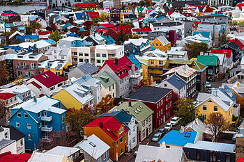 Cities, City, Building, View From Above, Multicolored, Motley HD wallpaper
