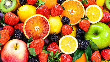 Fruit delight, Juicy goodness, Refreshing sweetness, Colorful indulgence HD wallpaper