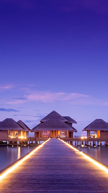 Travelling to bungalows, Mobile , Personalize your device, Bungalow beauty HD phone wallpaper