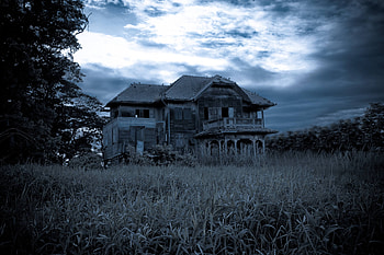 Haunted House, 4 scariest haunted houses, Colorado HD wallpaper