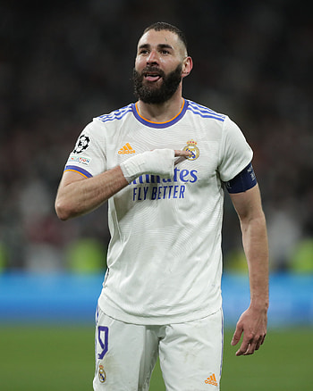 Karim Benzema, soccer, kb9, realmadrid, HalaMadrid, madridista, captain, football, KarimBenzema HD phone wallpaper