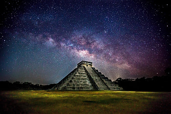 El Castillo, Mexico HD wallpaper