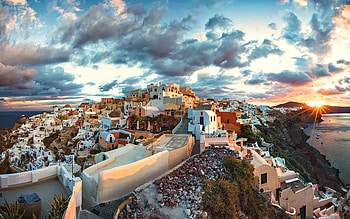 Man-made Santorini beauty, Travel graphy, Greek paradise, Santorini island HD wallpaper