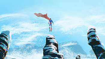 Superman Fortess If Solitude, superman, superheroes, artist, artwork, digital-art, artstation HD wallpaper
