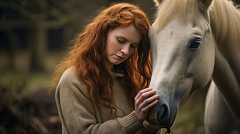 AI Art, Horse HD wallpaper