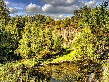 *** Germany-Mayen,Silver Lake ***, trees, lakes, nature, forest HD wallpaper