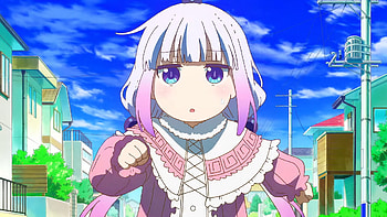 Anime, Miss Kobayashi's Dragon Maid, Kanna Kamui HD wallpaper