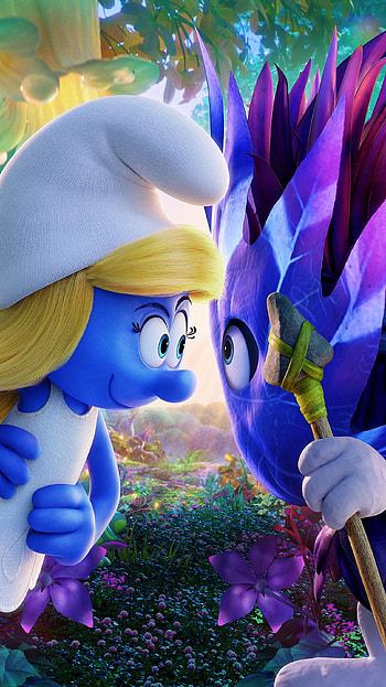 Smurfs: The Lost Village (2022) movie HD phone wallpaper