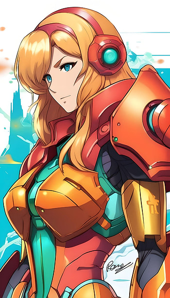 Space Queen, Metroid, Anime, video game HD phone wallpaper