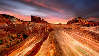 Mojave Desert, Nevada HD wallpaper