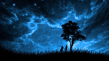 SKmeT - Starlit Sky (Beautiful & Melancholic Piano Song, FL Studio 11) HD wallpaper