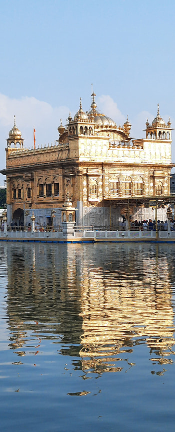 Golden temple, cloud, sky HD phone wallpaper