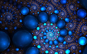 Psychedelic fractal art, Mind-bending visuals HD wallpaper