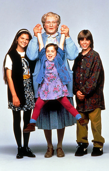 Mrs. Doubtfire kids reunion, Unrecognizable look, Iconic film, Robin Williams HD phone wallpaper