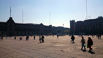 Zocalo, City Squares HD wallpaper