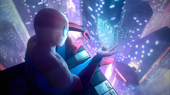 Spiderman Miles Tech, spiderman, superheroes, artwork, digital-art, art, artstation HD wallpaper