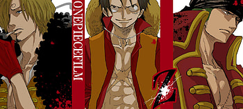 Sanji, Luffy, Zoro, monkey d luffy, sanji, zoro roronoa, one piece, luffy, anime, zoro, roronoa zoro, pirates, trio HD wallpaper