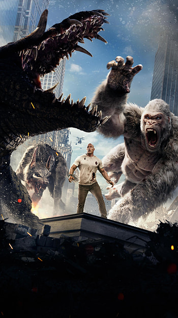 Rampage (2022) movie HD phone wallpaper