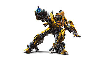Bumblebee, 2018, movie, car robot HD wallpaper