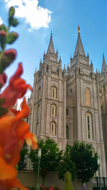 Salt Lake Temple, Salt Lake City HD phone wallpaper